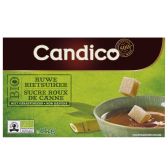 Candico Raw cane sugar cubes bio