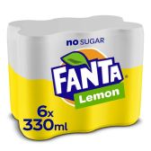 Fanta Lemon zero 6-pack