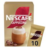Nescafe Cappuccino coffee sticks