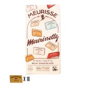 Meurisse Melkchocolade Mini Tabletten (100 g)