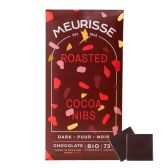 Meurisse Pure Chocolade met Cacao Nibs Bio Fairtrade (100 g)