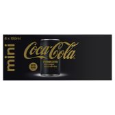 Coca-Cola Zero Sugar Zero Caffeine Mini 8-pack (8 x 150 ml)