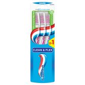 Aquafresh Clean and flex hard toothbrush 3-pack