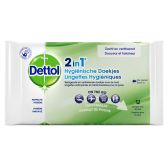 Dettol Desinfection 2 in 1 wipes