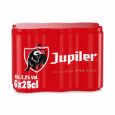 Jupiler Blond pils beer 6-pack
