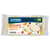 Damhert Rijstwafel Yoghurt Biologisch (100 g)