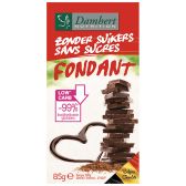 Damhert Sugar-free Fondant Chocolate Puur (85 g)