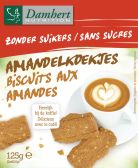Damhert Suikervrij Amandelkoekjes (125 g)