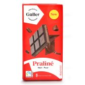 Galler Dark Chocolate Praline Bar (180 g)