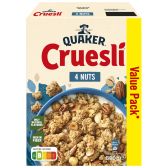 Quaker Cruesli 4 nuts family pack