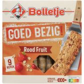 Bolletje Goed bezig stevige havermoutrepen met rood fruit