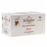 De Ruijter Dark chocolate flakes portion packs (80 x 20 g)