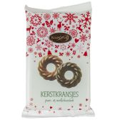 Baronie kerstkransjes puur/melk 150 GRM