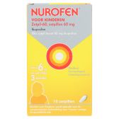 Nurofen Kinder zetpillen 60Mg (10 stuks)