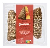 Gwoon Triangels multigrain bread