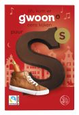 Chocoladeletter puur S (135 gram)