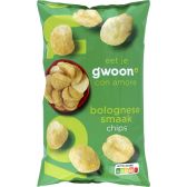 Gwoon Bolognese crisps