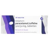 Leidapharm paracetamol&Cof 500/50Mg (20 tabletten)