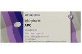 Leidapharm acetylsalicylzuur/paracetamol/cafeïne 250/250/50Mg (20 tabletten)