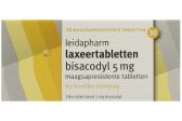 Bisacodyl 5mg Laxeertabletten