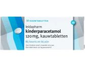 Leidapharm Kinder paracetamol kauwtabletten 120 mg (10 stuks)