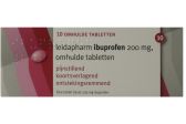 Leidapharm Ibuprofen 200Mg (10 tabletten)