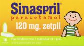 Sinaspril Paracetamol 120Mg zetpillen (10 stuks)