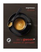 Gwoon Espresso instant coffee sticks