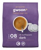 Gwoon dark roast koffiepads