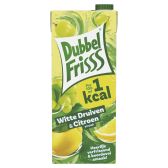 Dubbel Frisss Witte druiven en citroen met appel 1 kcal