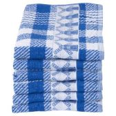 Twentse Damast Keukendoek Dutch blue mill