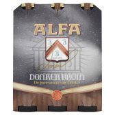 Alfa Dark brown beer