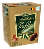 Maitre Truffout Belgian truffles hazelnut (200 g)