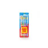Colgate Extra clean medium quattro toothbrushes