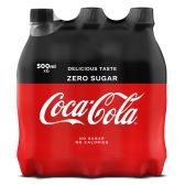 Coca Cola Suikervrij klein 6-pack