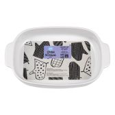 Albert Heijn Witte ovenschaal 33 cm
