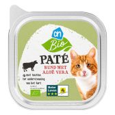 Albert Heijn Biologische rund-kip pate voor katten