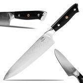 Koksmes damaststaal - Elegance serie - VG-10 Japans damascus - 67 lagen staal - VDN