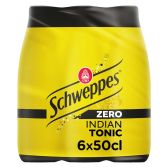 Schweppes Indische tonic zero bruisend 6-pack